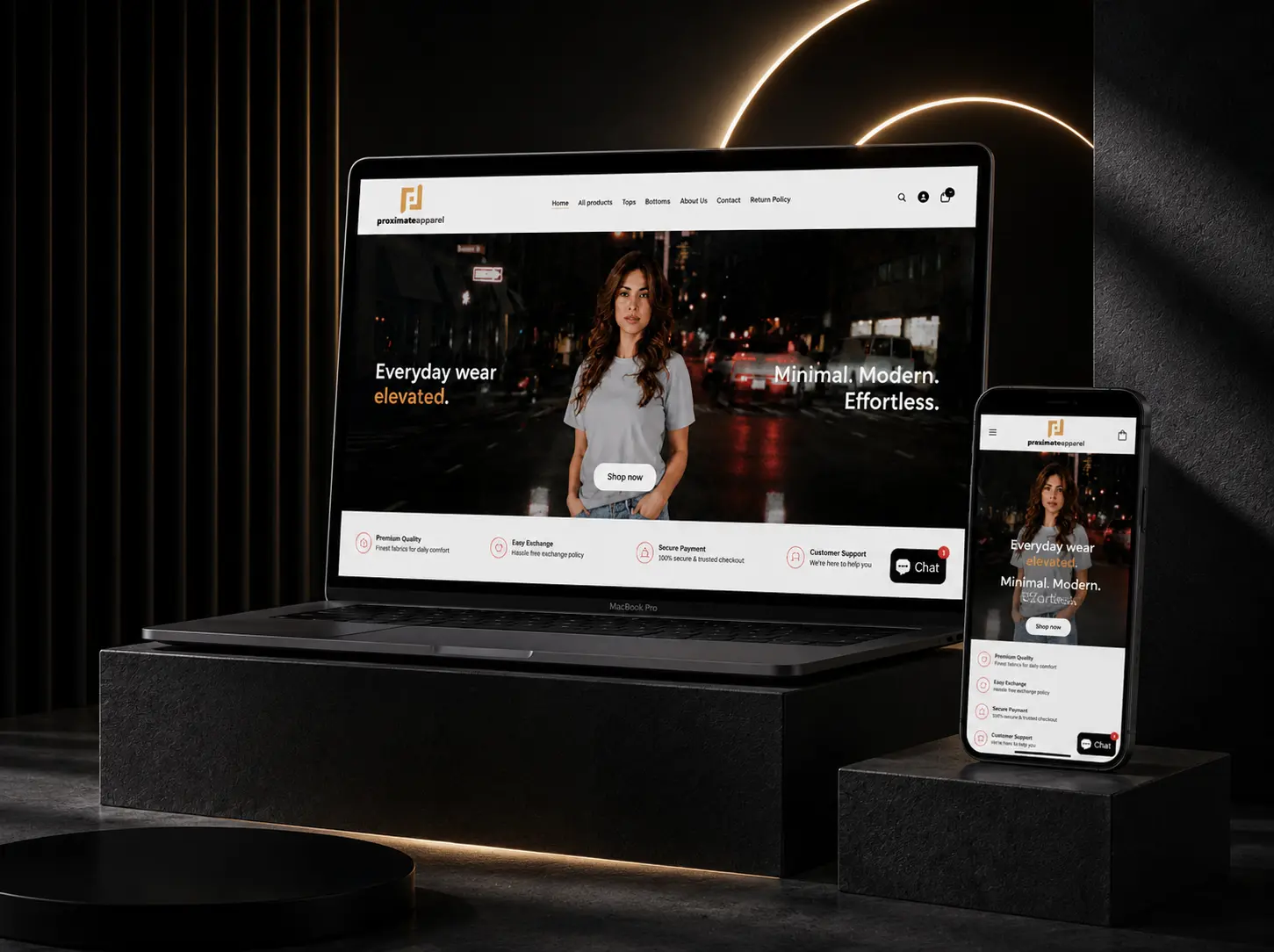 Proximate Apparel Shopify SEO CRO Case Study