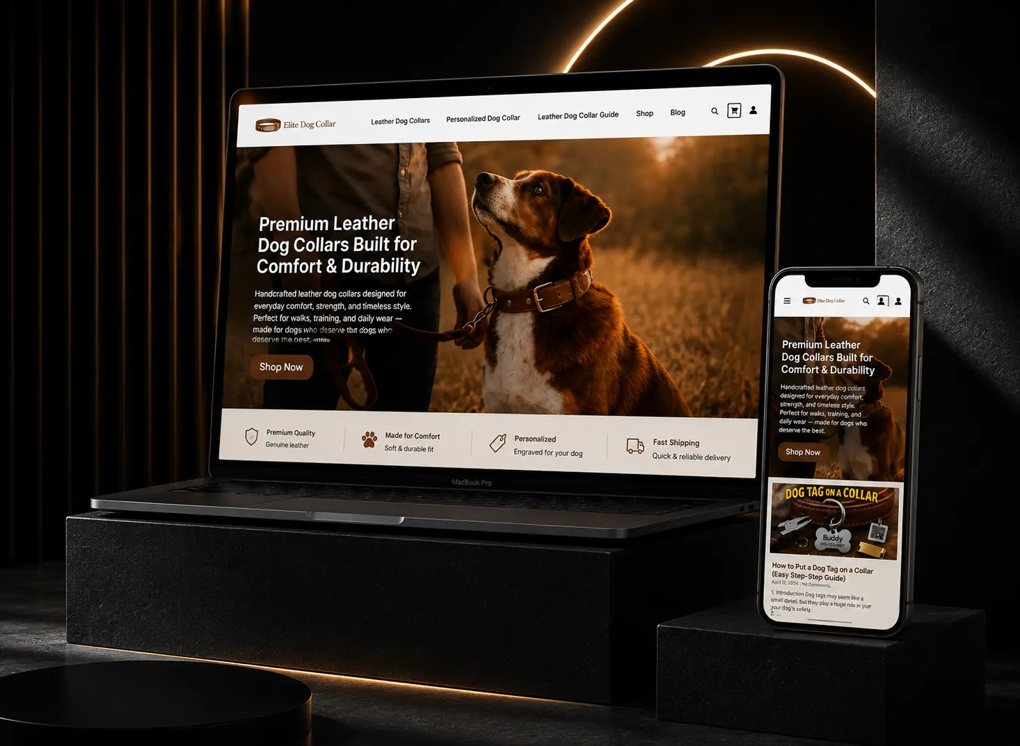Elite Dog Collar WordPress SEO Case Study