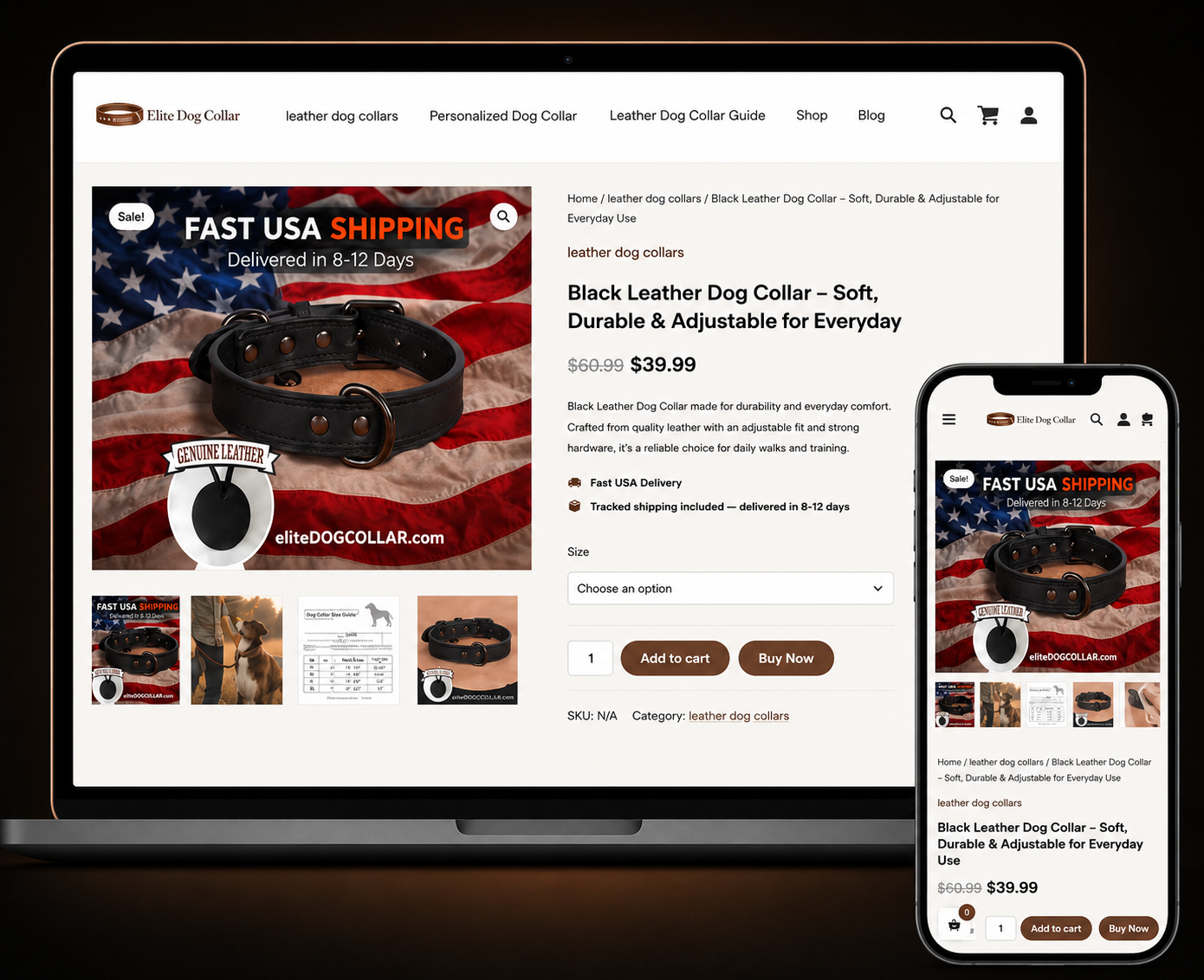 Elite Dog Collar SEO-optimized blog content architecture